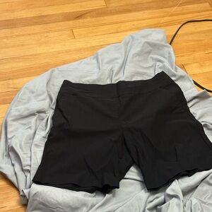 Avenue Classic Black Women's Shorts
